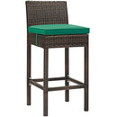 Maisie Outdoor Patio Wicker Rattan Bar Stool