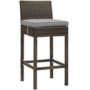 Maisie Outdoor Patio Wicker Rattan Bar Stool