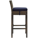 Maisie Outdoor Patio Wicker Rattan Bar Stool
