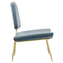 Iker Performance Velvet Lounge Chair