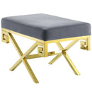 Kelsey Velvet Performance Velvet Bench
