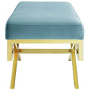 Kelsey Velvet Performance Velvet Bench