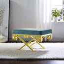 Kelsey Velvet Performance Velvet Bench