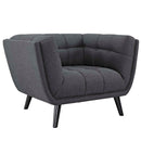 Atharv 2 Piece Upholstered Fabric Armchair Set