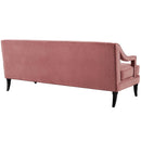 Daleyza Button Tufted Performance Velvet Sofa