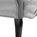 Felix Chesterfield Style Button Tufted Performance Velvet Bench