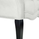 Felix Chesterfield Style Button Tufted Performance Velvet Bench