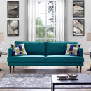 April Upholstered Fabric Sofa
