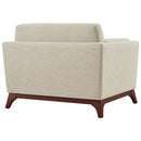 Tobias Upholstered Fabric Armchair