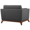 Tobias Upholstered Fabric Armchair