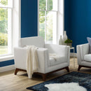 Tobias Upholstered Fabric Armchair