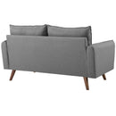 Dominik Upholstered Fabric Loveseat