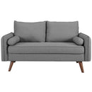 Dominik Upholstered Fabric Loveseat