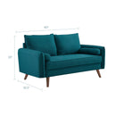 Dominik Upholstered Fabric Loveseat