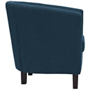 Julianna 3 Piece Upholstered Fabric Loveseat and Armchair Set