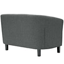 Julianna 3 Piece Upholstered Fabric Loveseat and Armchair Set