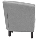 Julianna 3 Piece Upholstered Fabric Loveseat and Armchair Set
