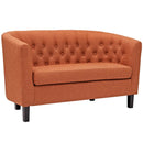 Julianna 3 Piece Upholstered Fabric Loveseat and Armchair Set