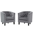 Jamal 2 Piece Performance Velvet Armchair Set