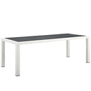 Jasper 9 Piece Outdoor Patio Aluminum Dining Set