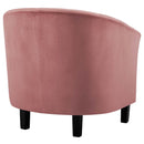 Jamal Channel Tufted Performance Velvet Armchair