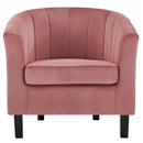 Jamal Channel Tufted Performance Velvet Armchair