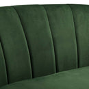 Jamal Channel Tufted Performance Velvet Armchair