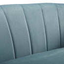 Jamal Channel Tufted Performance Velvet Armchair