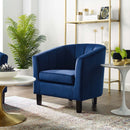 Jamal Channel Tufted Performance Velvet Armchair
