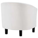 Jamal Channel Tufted Performance Velvet Armchair