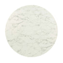 Fallon 47" Round Artificial Marble Dining Table