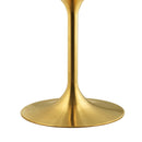 Fallon 54" Round Artificial Marble Dining Table