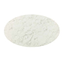 Fallon 54" Oval Artificial Marble Dining Table
