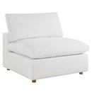 Liberty Down Filled Overstuffed Armless Chair