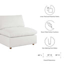 Liberty Down Filled Overstuffed Armless Chair