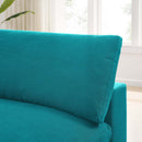 Liberty Down Filled Overstuffed Armless Chair
