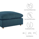 Liberty Down Filled Overstuffed Ottoman