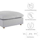 Liberty Down Filled Overstuffed Ottoman