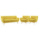 Emilia 3 Piece Living Room Set