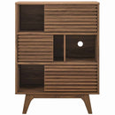 Allyson Three-Tier Display Storage Cabinet Stand