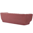 Cayson Vertical Channel Tufted Performance Velvet Sofa