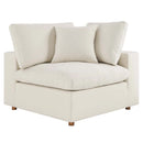 Liberty Down Filled Overstuffed 2 Piece Sectional Sofa Set
