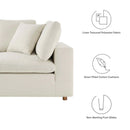 Liberty Down Filled Overstuffed 2 Piece Sectional Sofa Set
