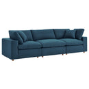 Liberty Down Filled Overstuffed 3 Piece Sectional Sofa Set
