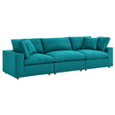 Liberty Down Filled Overstuffed 3 Piece Sectional Sofa Set