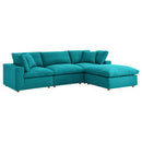 Zyaire Upholstered Fabric Armless Chair
