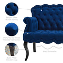 Osman Performance Velvet Loveseat