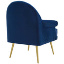 Dominik Tufted Button Accent Performance Velvet Armchair