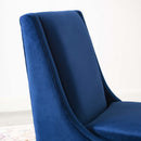 Greyson Accent Upholstered Performance Velvet Lounge Chair