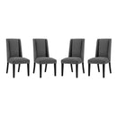 Elon Dining Chair Fabric Set of 4